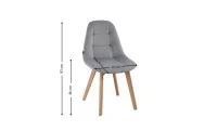 Scaun Living KJC5304 Gri 3