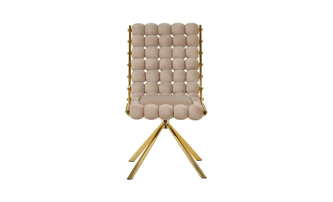 Scaun Living Tapițat KJC5403 Bej 3