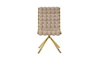 Scaun Living Tapițat KJC5403 Bej 3