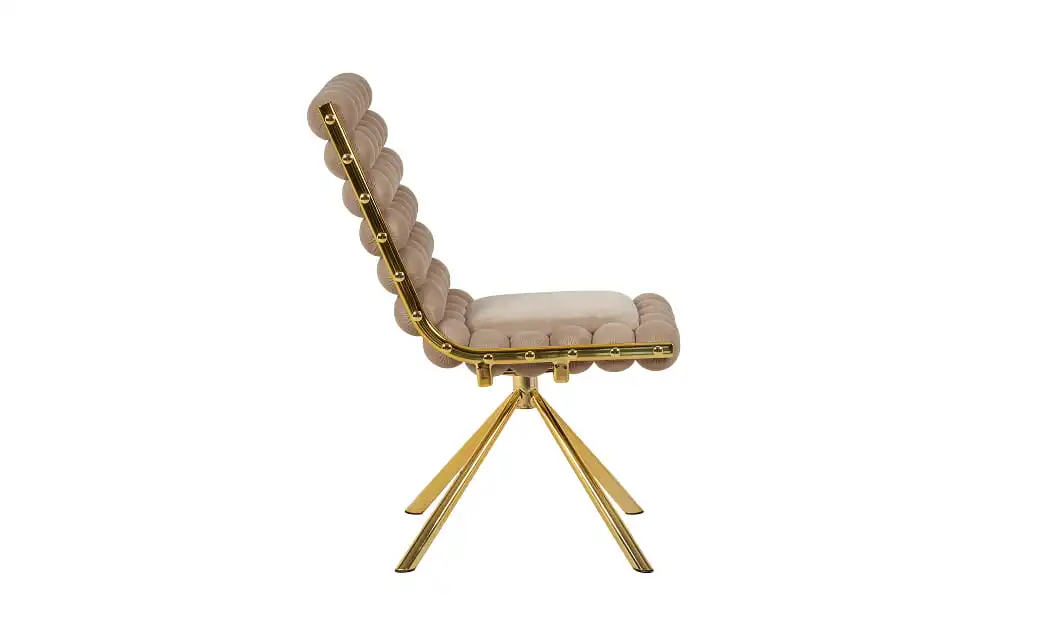 Scaun Living Tapițat KJC5403 Bej 4