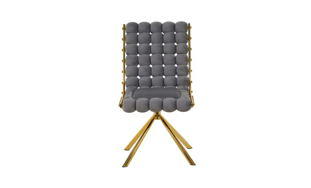 Scaun Living Tapițat KJC5403 Gri 5