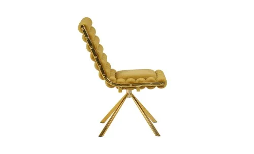 Scaun Living Tapițat KJC5403 Muștar