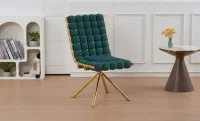Scaun Living Tapițat KJC5403 Verde