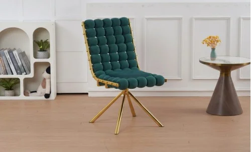 Scaun Living Tapițat KJC5403 Verde