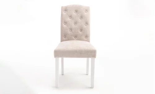 Scaun Living KJCLM056 Bej/Alb