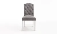 Scaun Living KJCLM056 Gri/Alb 4