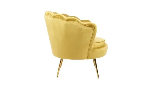 Set Marbella Fotoliu cu Masuta Living KJL214 Galben