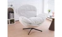 Fotoliu Rotativ KJLC062 Gri Deschis