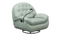 Fotoliul cu Recliner KJLC041 Verde, cu suport de telefon