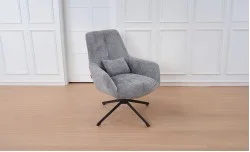 Scaun Living Rotativ LCM0102AS Gri
