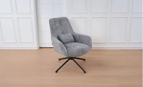 Scaun Living Rotativ LCM0102AS Gri