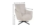 Scaun Rotativ LCM0103AS Bej 1