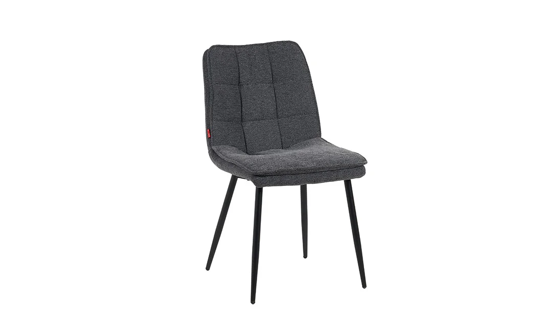 Set Masă Living Extensibilă CT106 Blat Ceramic Alb cu 4 Scaune DCM2001AF Gri