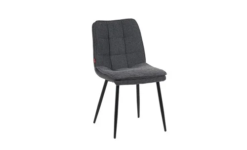 Set Masă Living Extensibilă CT106 Blat Ceramic Alb cu 4 Scaune DCM2001AF Gri