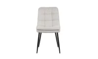 Set Masă Living Extensibilă CT106 Blat Ceramic Alb cu 4 Scaune DCM2001AF Bej