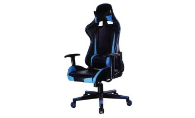 Scaun Gaming OC141 Albastru + Negru