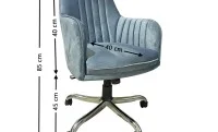 Scaun Birou OC633 Gri 1