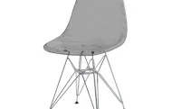 Scaun PP712 Plastic Transparent-Gri 2