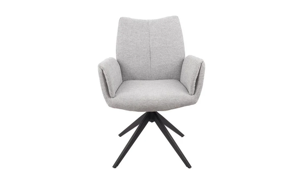 Scaun Living Rotativ KJC77 Gri Deschis 3