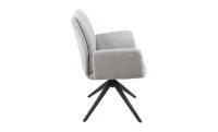 Scaun Living Rotativ KJC77 Gri Deschis 4
