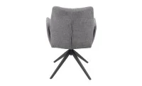 Scaun Living Rotativ KJC77 Gri Închis 4