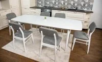 Scaun Palmdale Alb 5