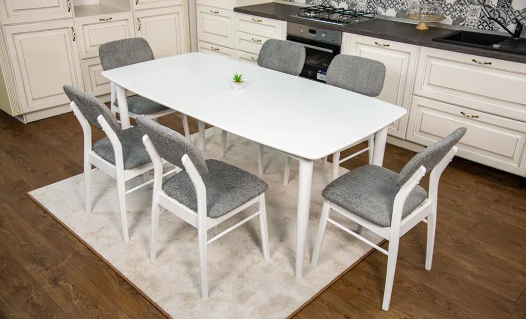 Scaun Palmdale Alb 3