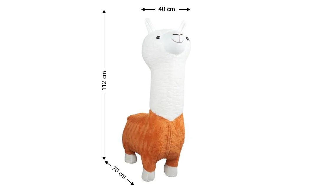 Taburet Alpaca KJP4336, Portocaliu 1
