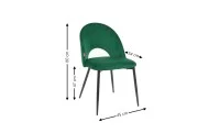 Scaun Living XJ0723 Verde