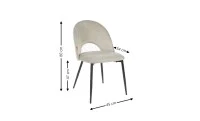 Scaun Living XJ0723 Gri