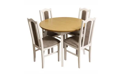 Set Living Masa Oslo 4 cu 4 Scaune Bos II