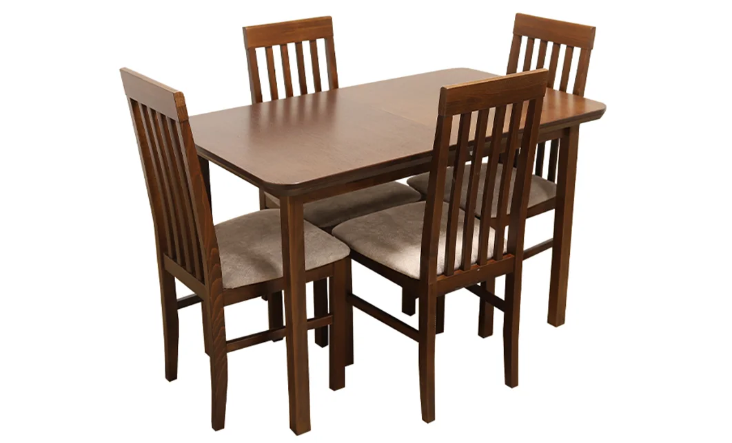 Set Masă Living Max 4 nuc cu 4 Scaune Nilo I 18A
