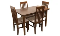 Set Masă Living Max 4 nuc cu 4 Scaune Nilo I 18A
