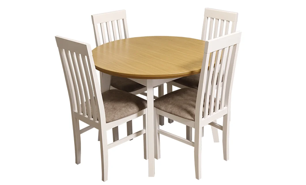 Set Masă Living Oslo 4 cu 4 Scaune Nilo I