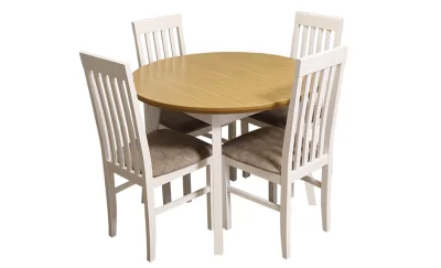 Set Masă Living Oslo 4 cu 4 Scaune Nilo I