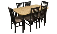 Set Masă Living Oslo 6 cu 6 Scaune Milano 1