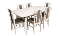 Set Masă Living Oslo 8 cu 6 Scaune Bos II
