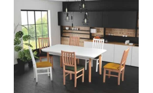 Set Masă Living Oslo 8 cu 6 Scaune Nilo 7