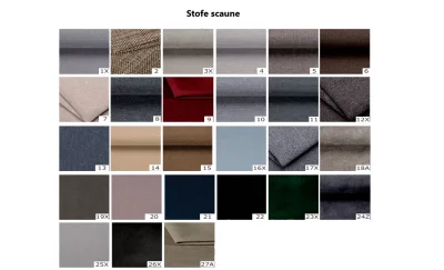Set Masă Living Poli 1 cu 4 Scaune  Boss II