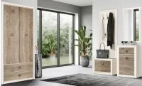 Cuier Modular Hol Koen 2 Alb/Sonoma