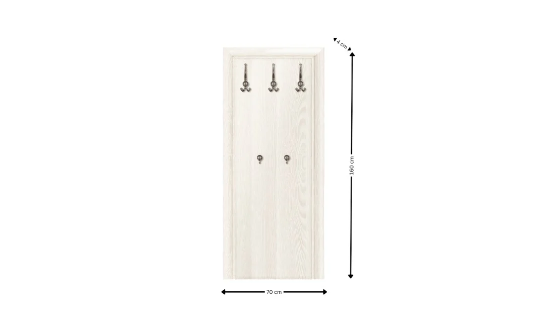 Cuier Modular Hol Koen 2 Alb/Sonoma 1