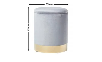 Taburet KJP265, Gri