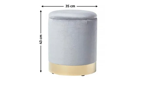 Taburet KJP265, Gri