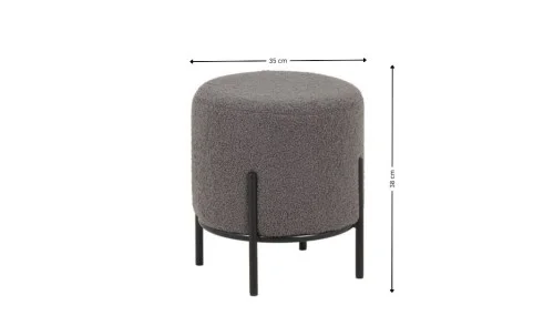 Taburet KJP028, Gri