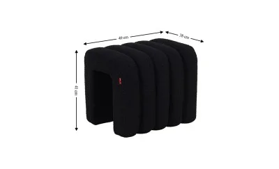 Taburet KJP4177 Negru