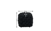 Taburet P031, Negru