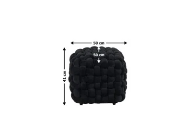 Taburet P031, Negru