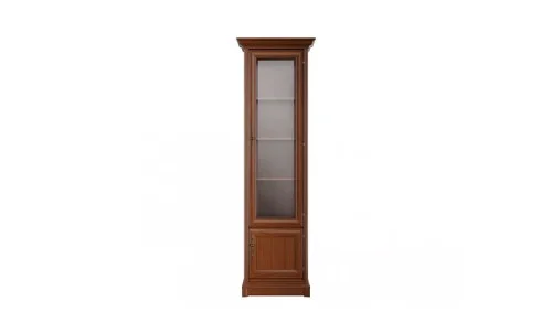 Vitrină Living Sonata 1DP cu 1 Ușă, Nuc / Maro 